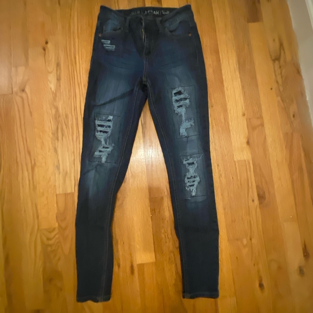 Vanilla star mid rise skinny jeans
